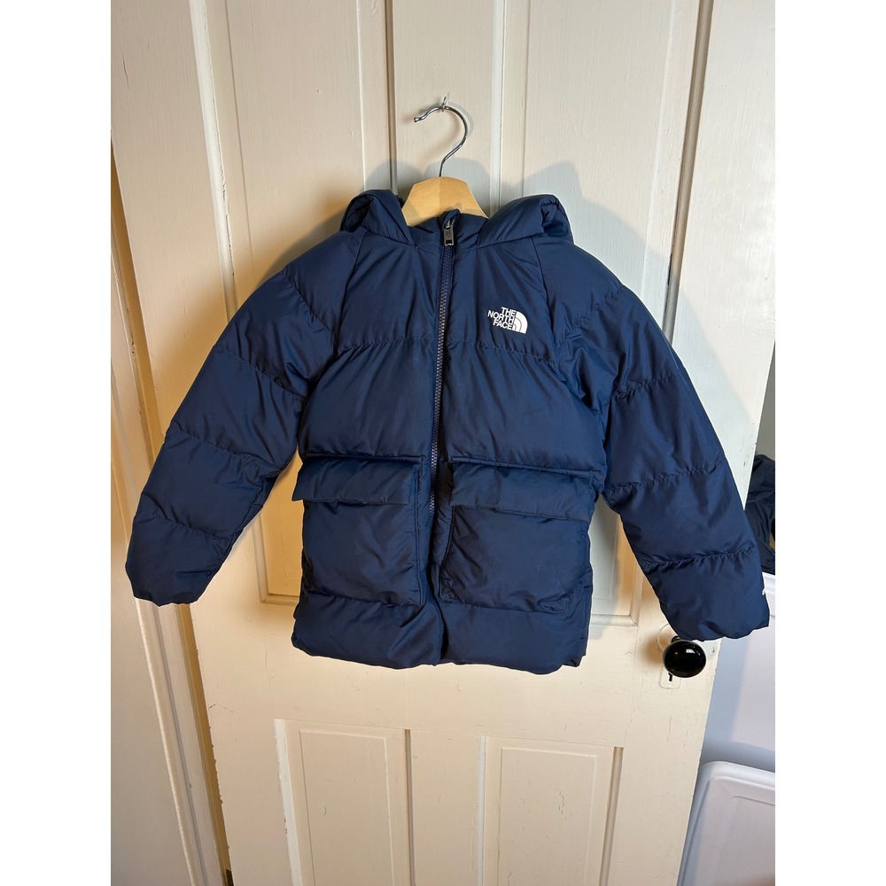 The North Face Kids 600 Down Puffer Jacket Navy Blue Size 6 NF0A88VF